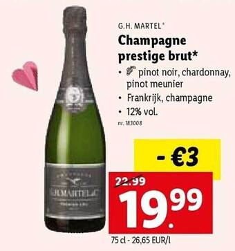 Champagne prestige brut