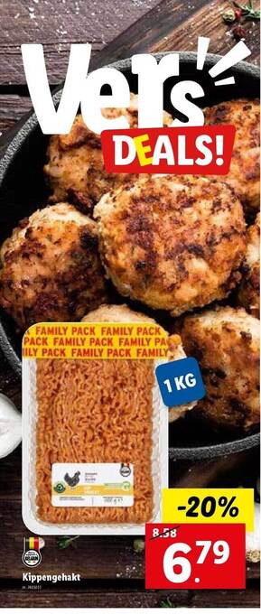 Lidl Kippengehakt aanbieding