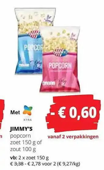 Jimmy's popcorn
