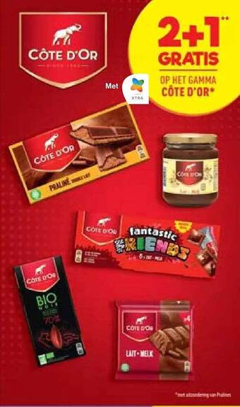 Spar Colruyt Côte d'or aanbieding