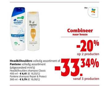 Colruyt Head&shoulders of pantene aanbieding