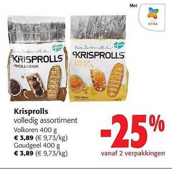 Colruyt Krisprolls aanbieding