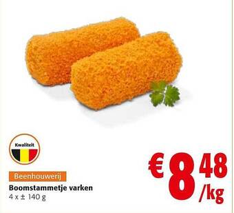 Colruyt Boomstammetje varken aanbieding