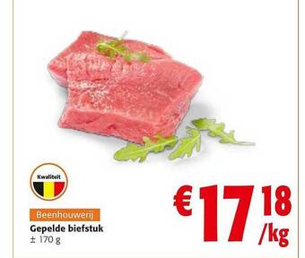 Gepelde biefstuk