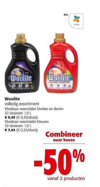 Colruyt Woolite aanbieding
