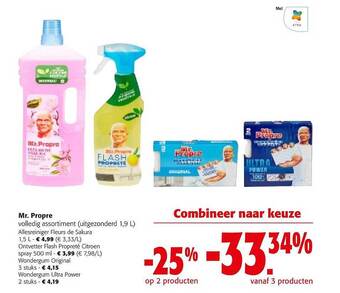 Colruyt Mr. propre aanbieding