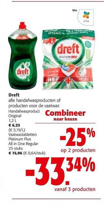 Colruyt Dreft aanbieding