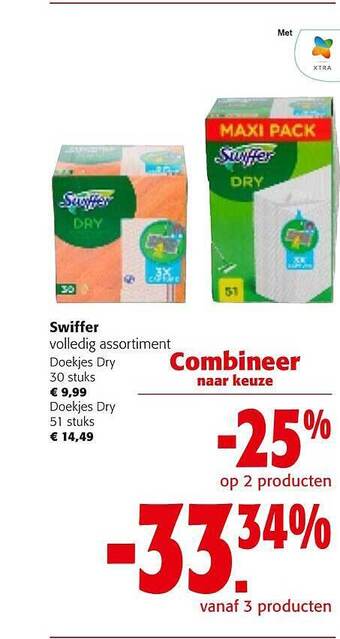 Colruyt Swiffer aanbieding