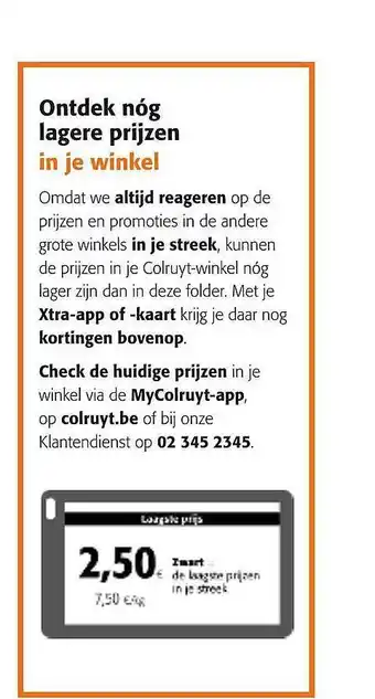 Colruyt Zwart aanbieding
