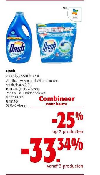 Dash vloeibaar wasmiddel