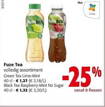 Colruyt Fuze tea aanbieding