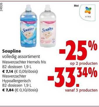 Colruyt Soupline aanbieding