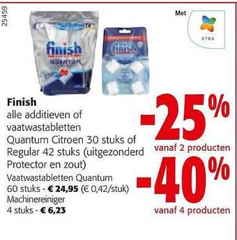 Colruyt Finish aanbieding