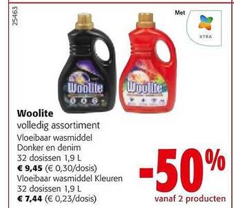 Colruyt Woolite aanbieding