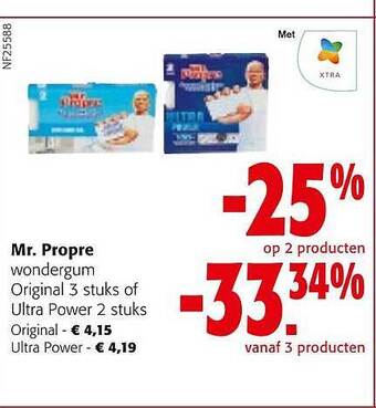 Colruyt Mr. propre aanbieding