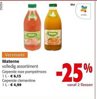 Colruyt Materne aanbieding