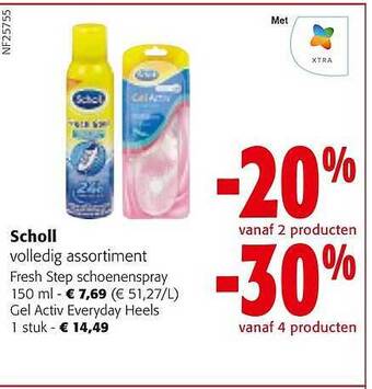 Colruyt Scholl aanbieding