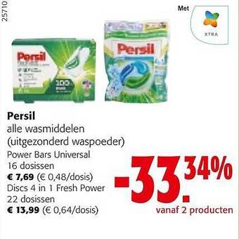 Colruyt Persil aanbieding