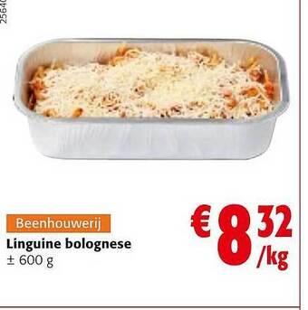 Colruyt Linguine bolognese aanbieding