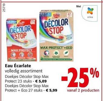 Colruyt Eau écarlate aanbieding