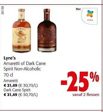 Lyre's amaretti of dark can spirit non-alcoholic