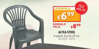 Altea stoel 54x56x81 cm