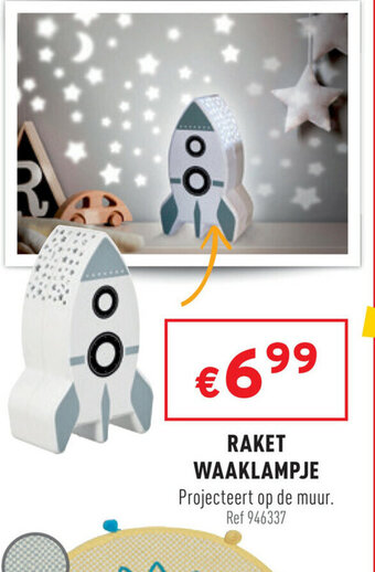 Raket waaklampje