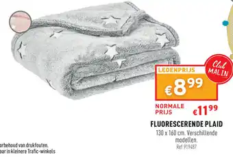 Trafic Fluorescerende plaid 130x160 cm aanbieding