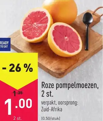 ALDI Roze pompelmoezen 2st aanbieding