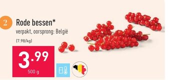 ALDI Rode bessen 500g aanbieding