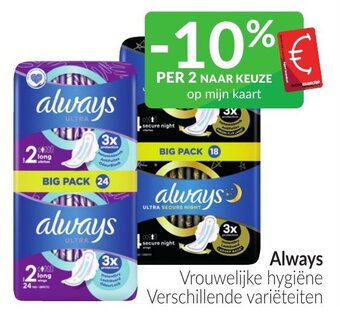 Intermarché Always aanbieding