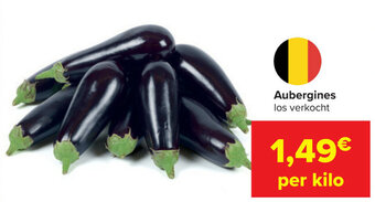 Carrefour Aubergines aanbieding