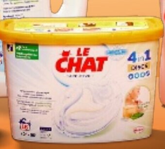 Colruyt Le Chat 4 in 1 discs sensitive 16 dosissen aanbieding