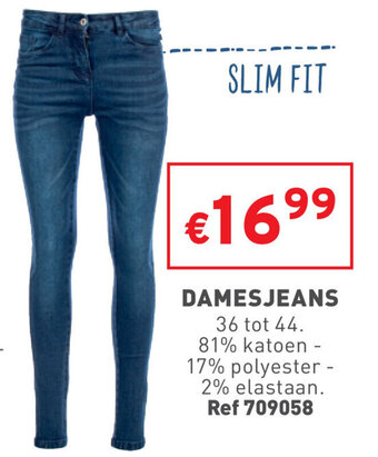 Trafic Damesjeans 36 tot 44 aanbieding