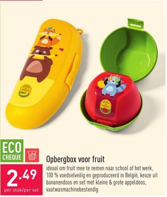 ALDI Opbergbox voor fruit aanbieding