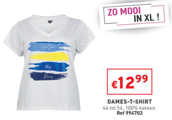 Trafic Dames T-Shirt 46 tot 54 aanbieding