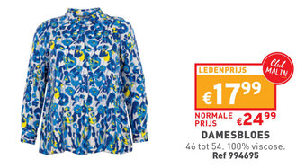 Trafic Damesbloes 46 tot 54 aanbieding