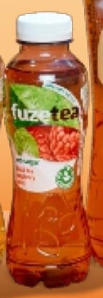 Colruyt Fuze Tea No sugar black tea raspberry - Mint 40cl aanbieding