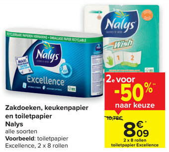Carrefour Zakdoeken, keukenpapier en toiletpapier aanbieding