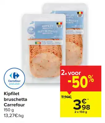 Kipfilet bruschetta carrefour 2x150 gram