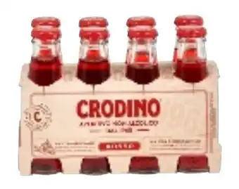 Colruyt Crodino Rosso alcoholvrij bitter aperitief 8 x 10cl aanbieding