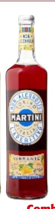 Colruyt Martini Vibrante alcoholvrij aperitief 75cl aanbieding