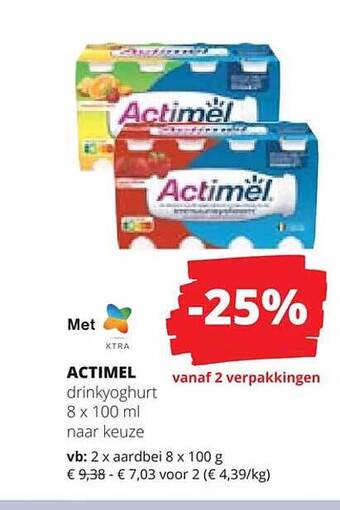 Actimel drinkyoghurt