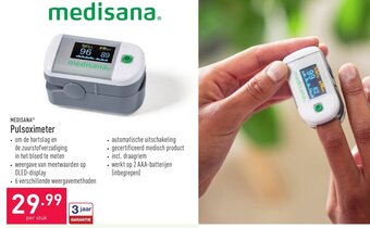 ALDI Medisana Pulsoximeter aanbieding