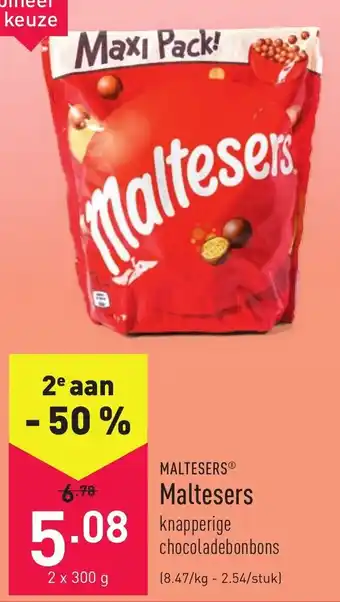 ALDI Maltesers 2*300g aanbieding