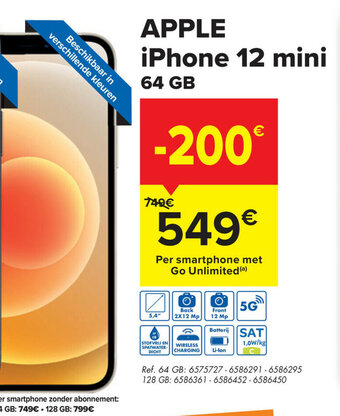 Iphone 12 mini 64 gb