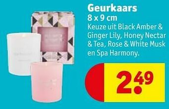 Kruidvat Geurkaars aanbieding
