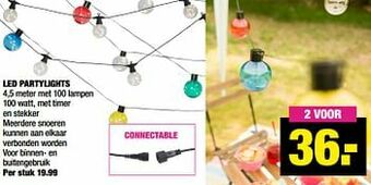 Big Bazar Led partylights aanbieding