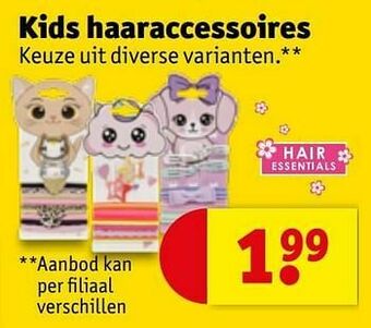 Kruidvat Kids haaraccessoires aanbieding