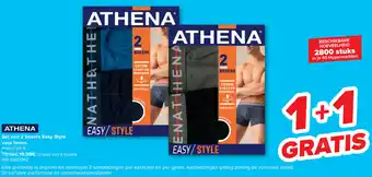 Carrefour Set van 2 boxers easy style aanbieding